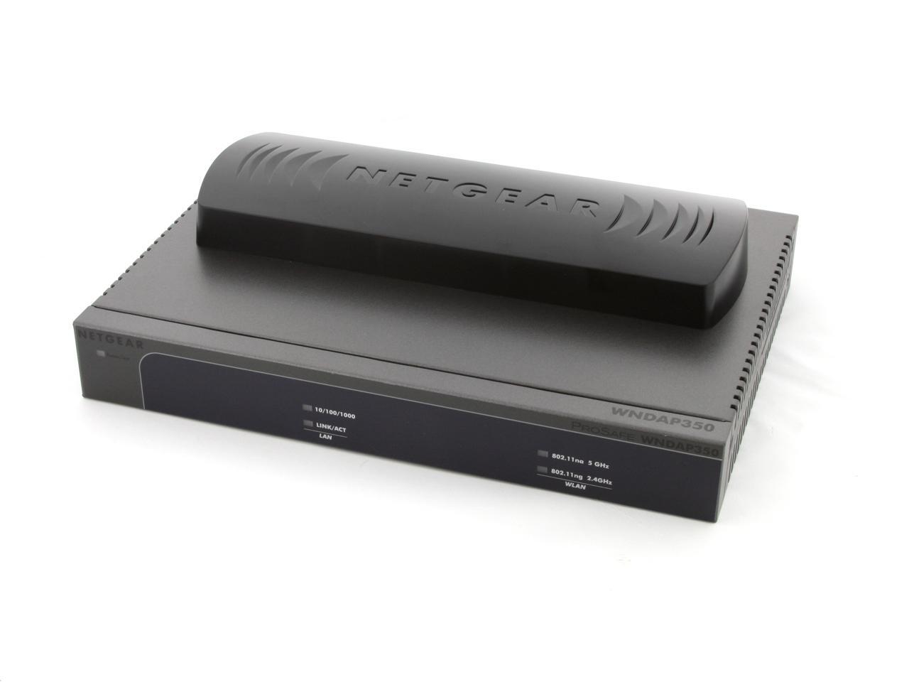 NETGEAR ProSAFE Dual Band WirelessN Access Point (WNDAP350) Lifetime Warranty