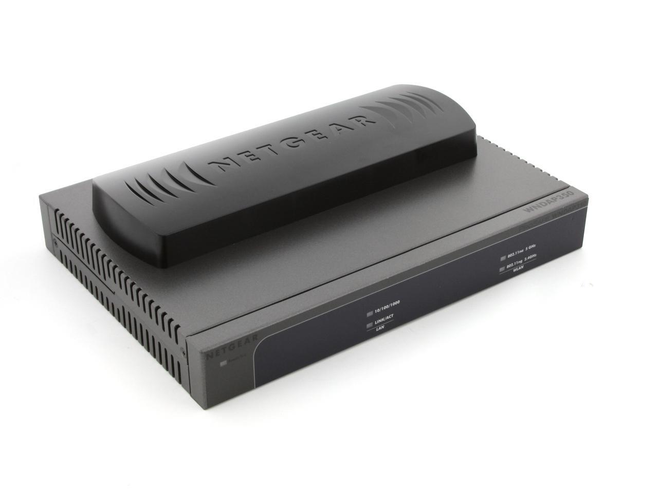 NETGEAR ProSAFE Dual Band WirelessN Access Point (WNDAP350) Lifetime Warranty