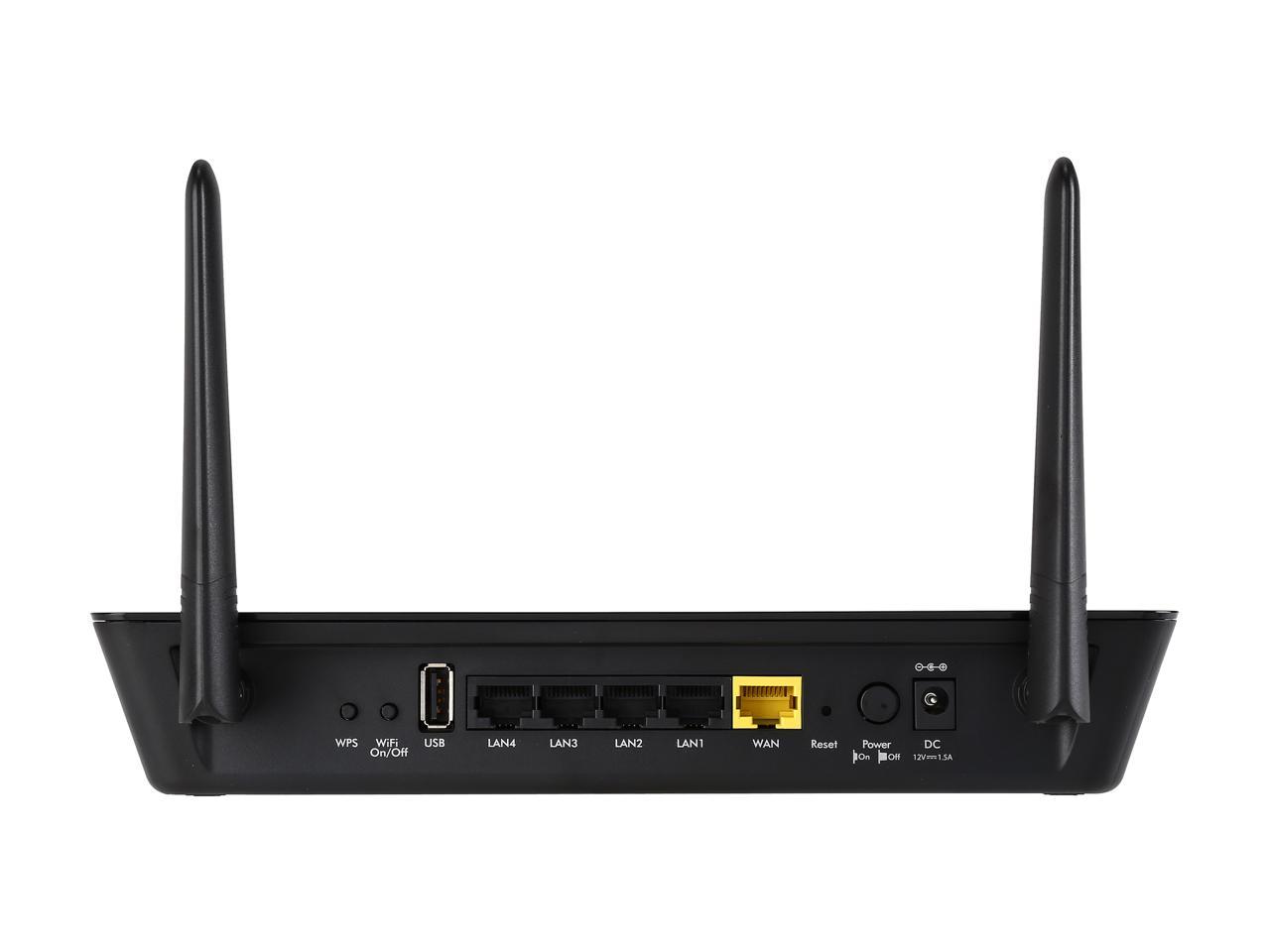 NETGEAR R6220-100NAS AC1200 Smart Wi-Fi Dual Band Router with External ...