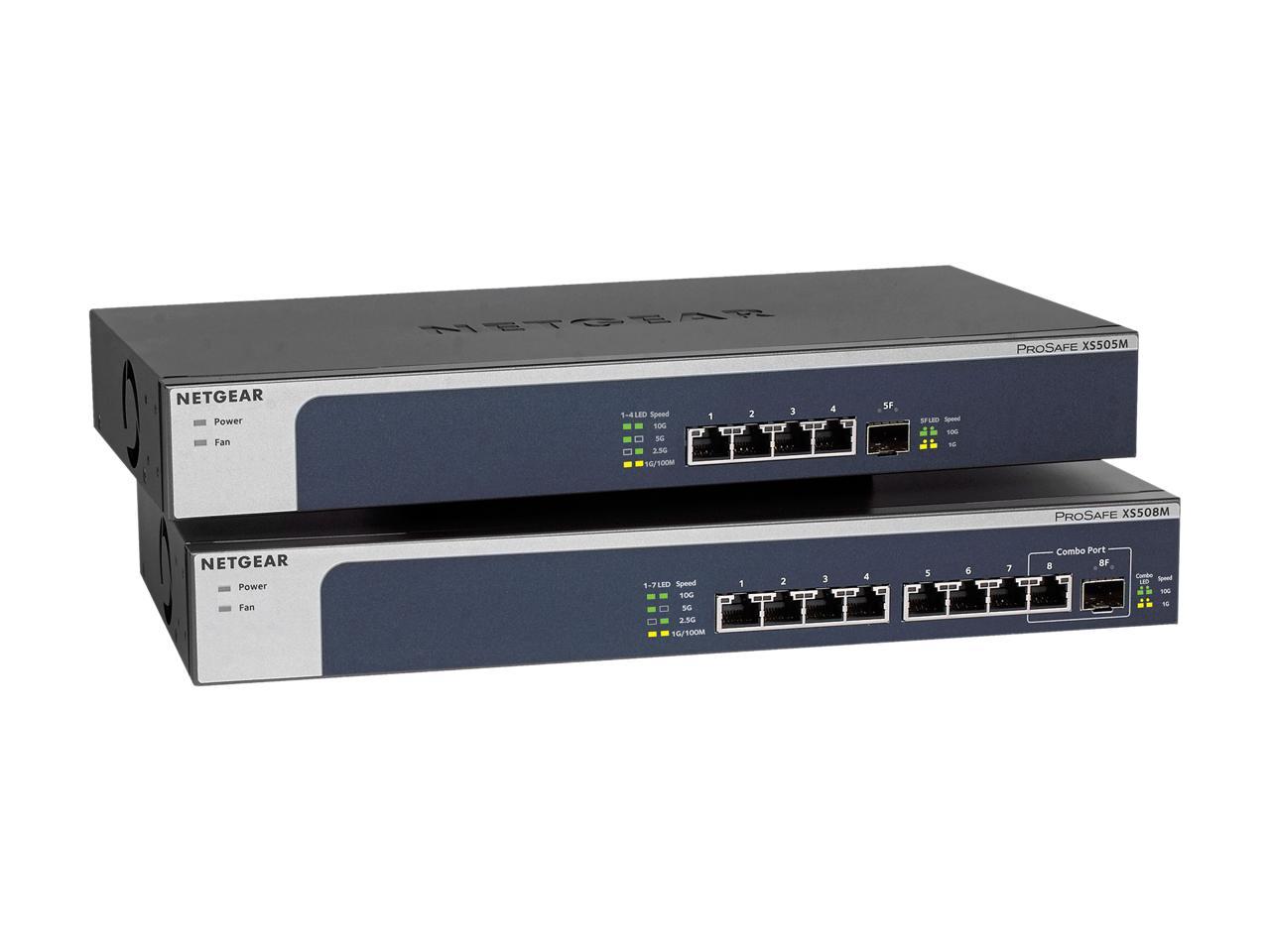 NETGEAR 8-port 10-Gigabit / Multi-Gigabit Ethernet Unmanaged 