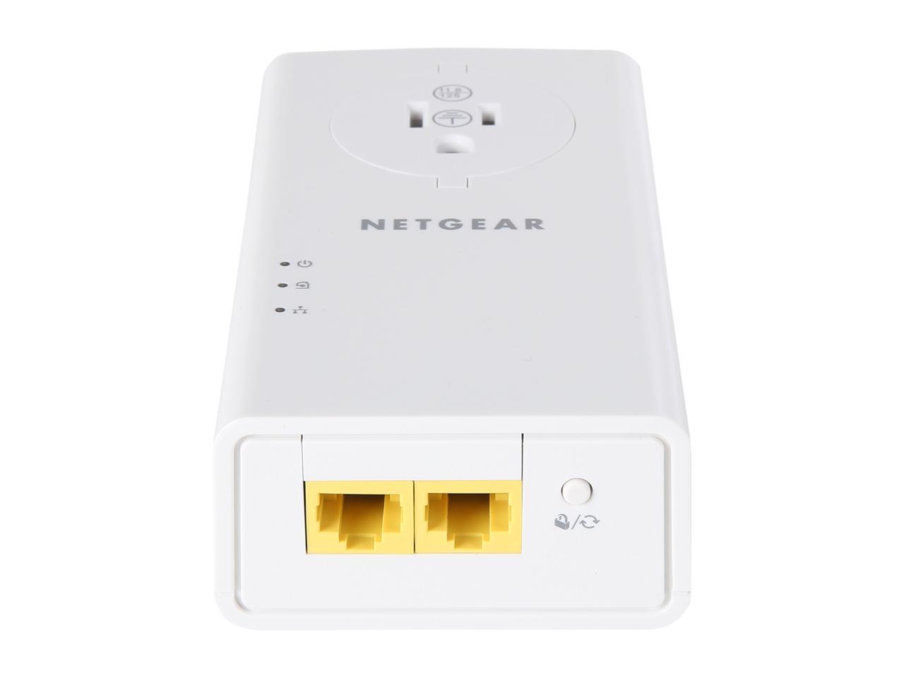 NETGEAR Powerline 2000 + Extra Outlet (PLP2000100PAS)