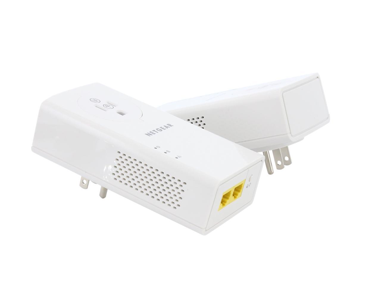 NETGEAR Powerline 2000 + Extra Outlet (PLP2000100PAS)