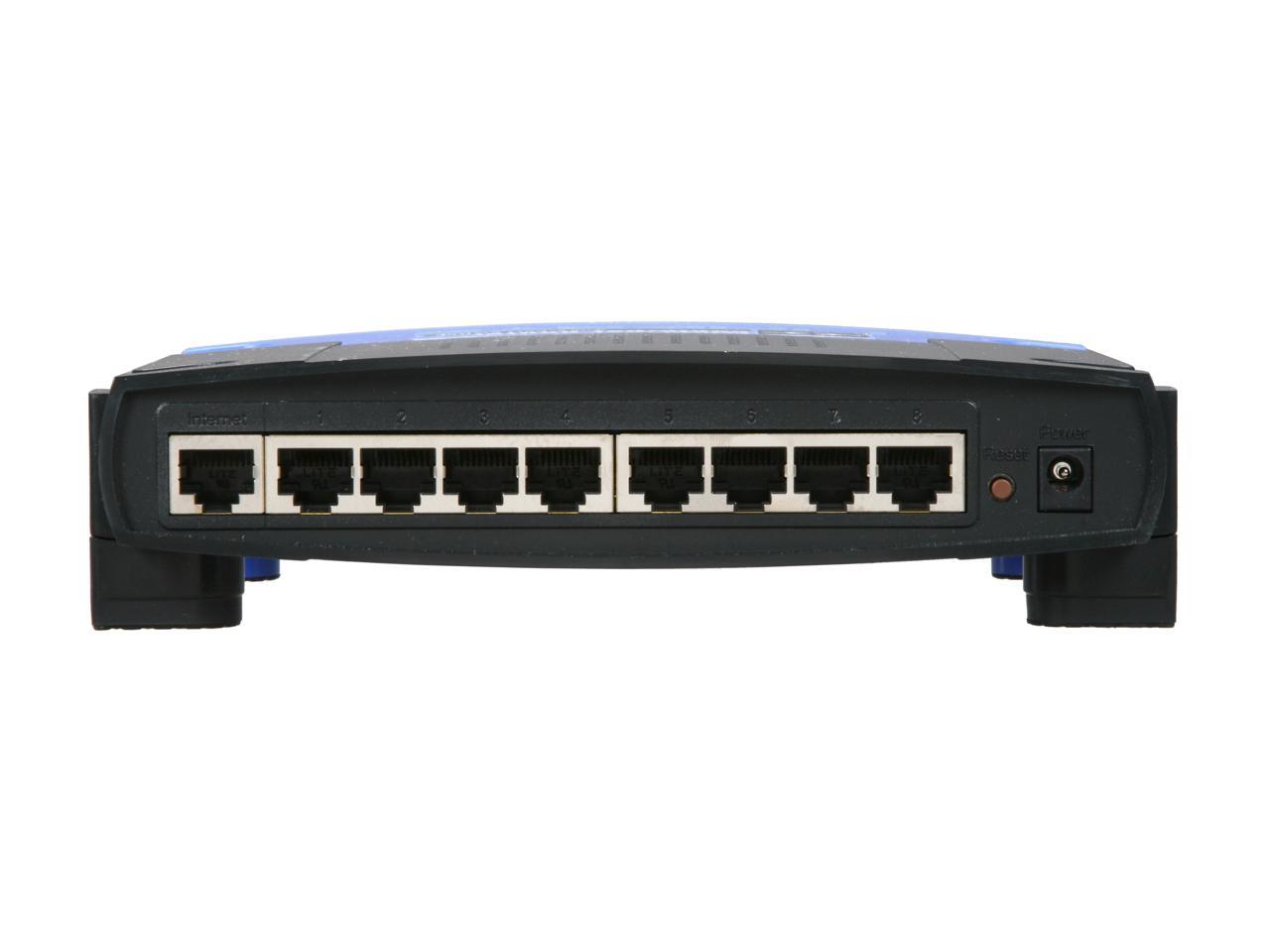 LINKSYS BEFSR81 10/100Mbps EtherFas Cable/DSL Router - Newegg.com