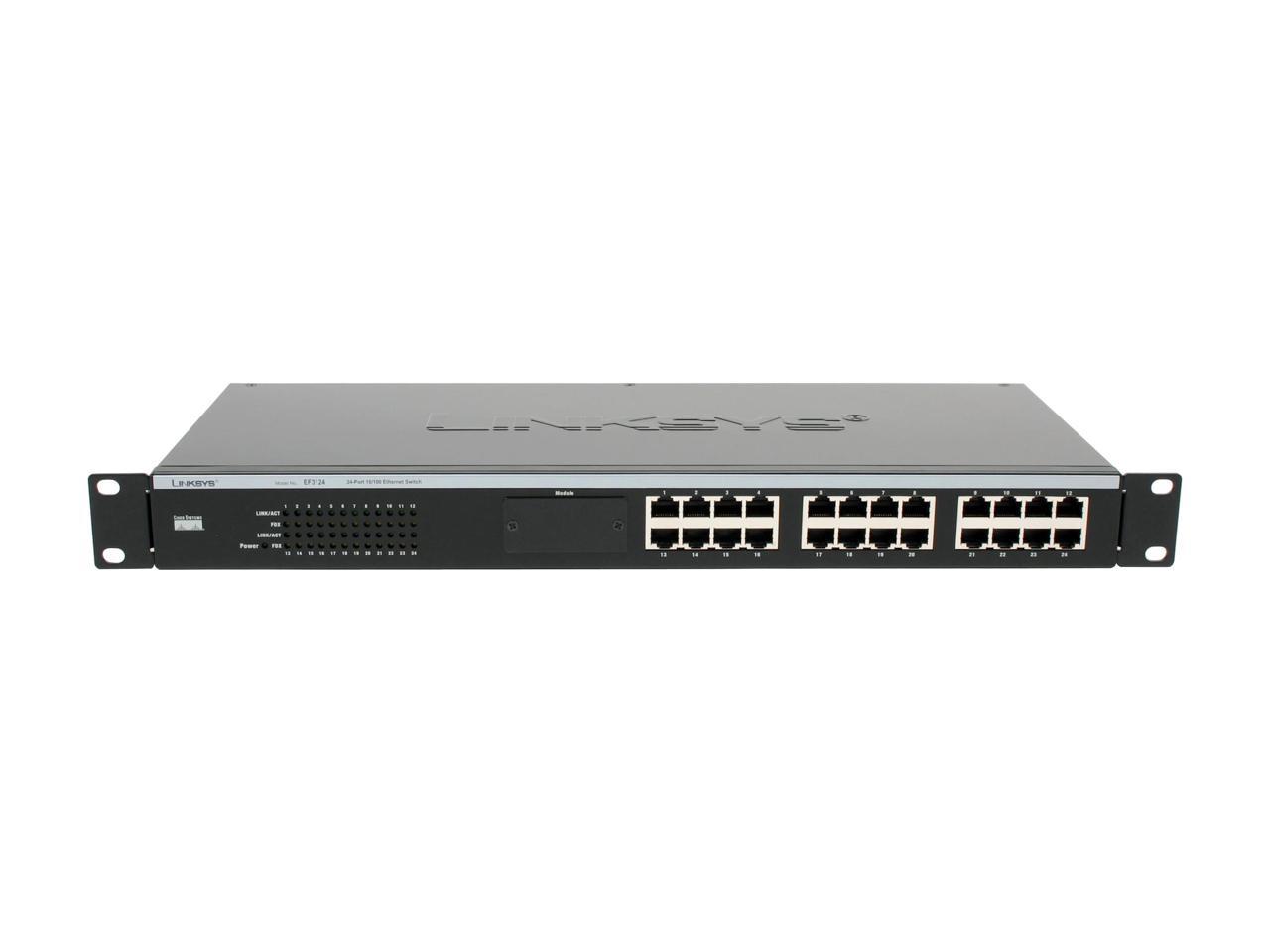 LINKSYS EF3124 Ethernet Switch - Newegg.com