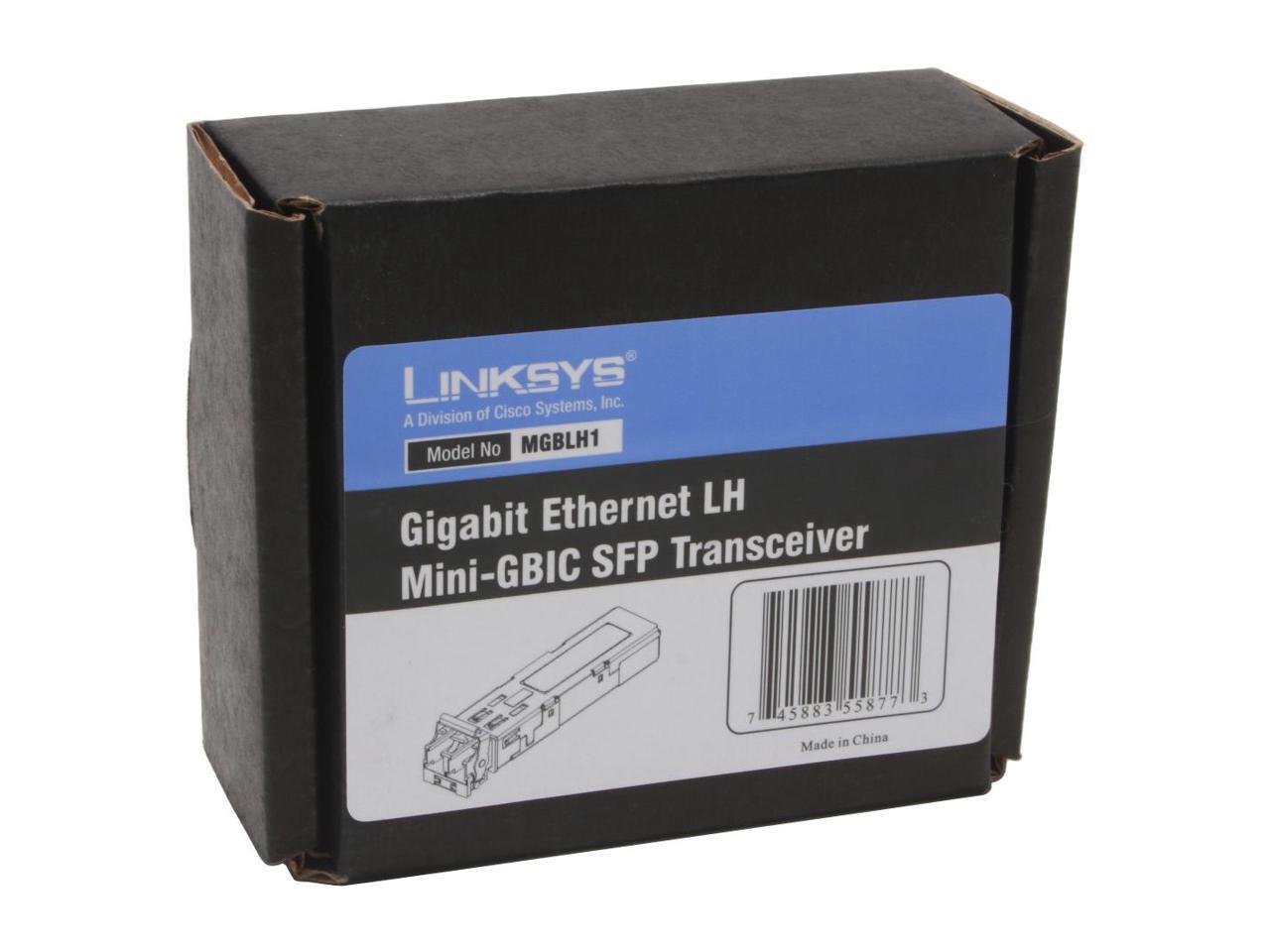 Cisco Small Business MGBLH1 Gigabit Ethernet LH Mini-GBIC SFP ...