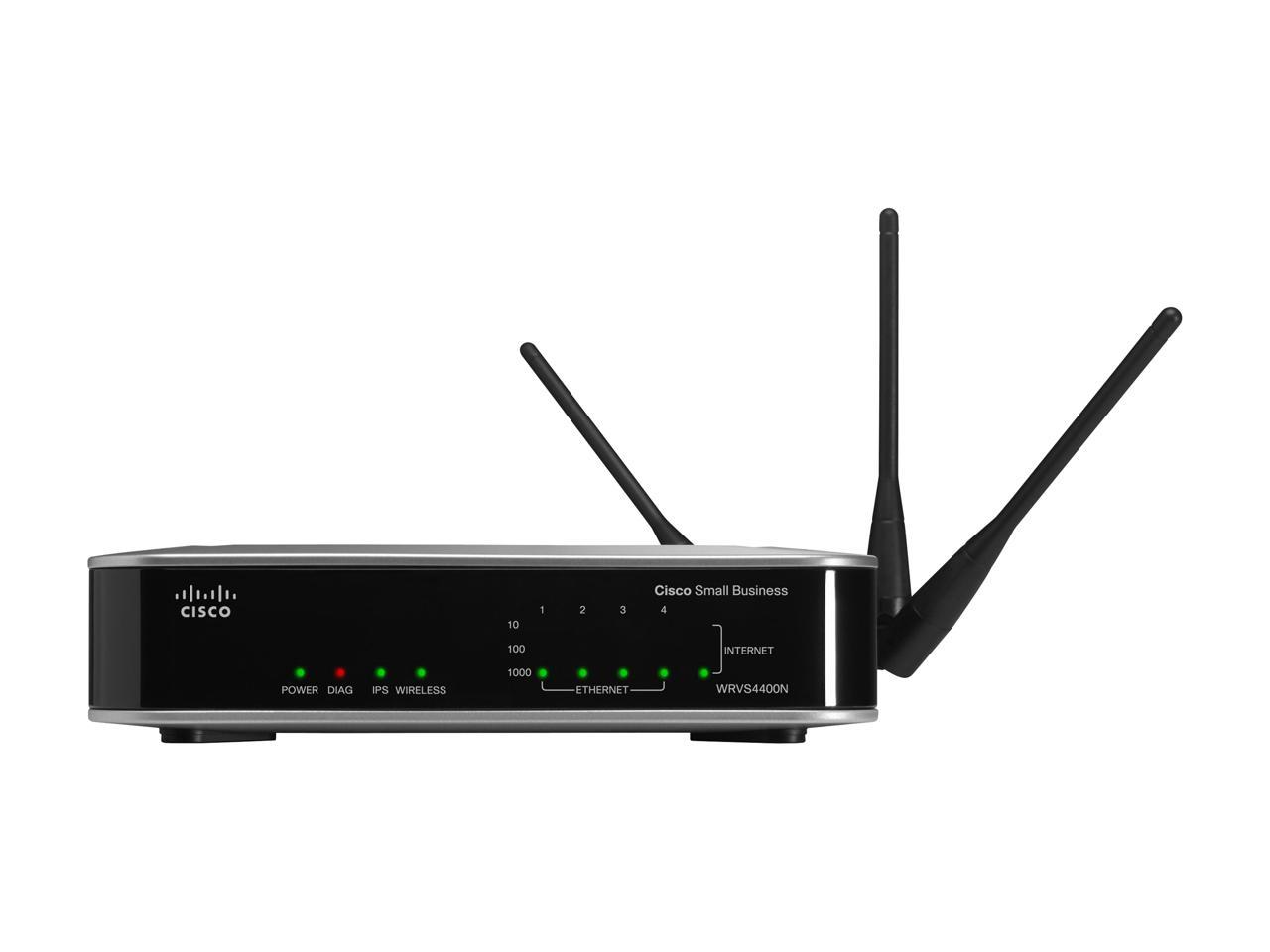 Cisco Small Business WRVS4400N Wireless-N Gigabit Security Router IEEE ...