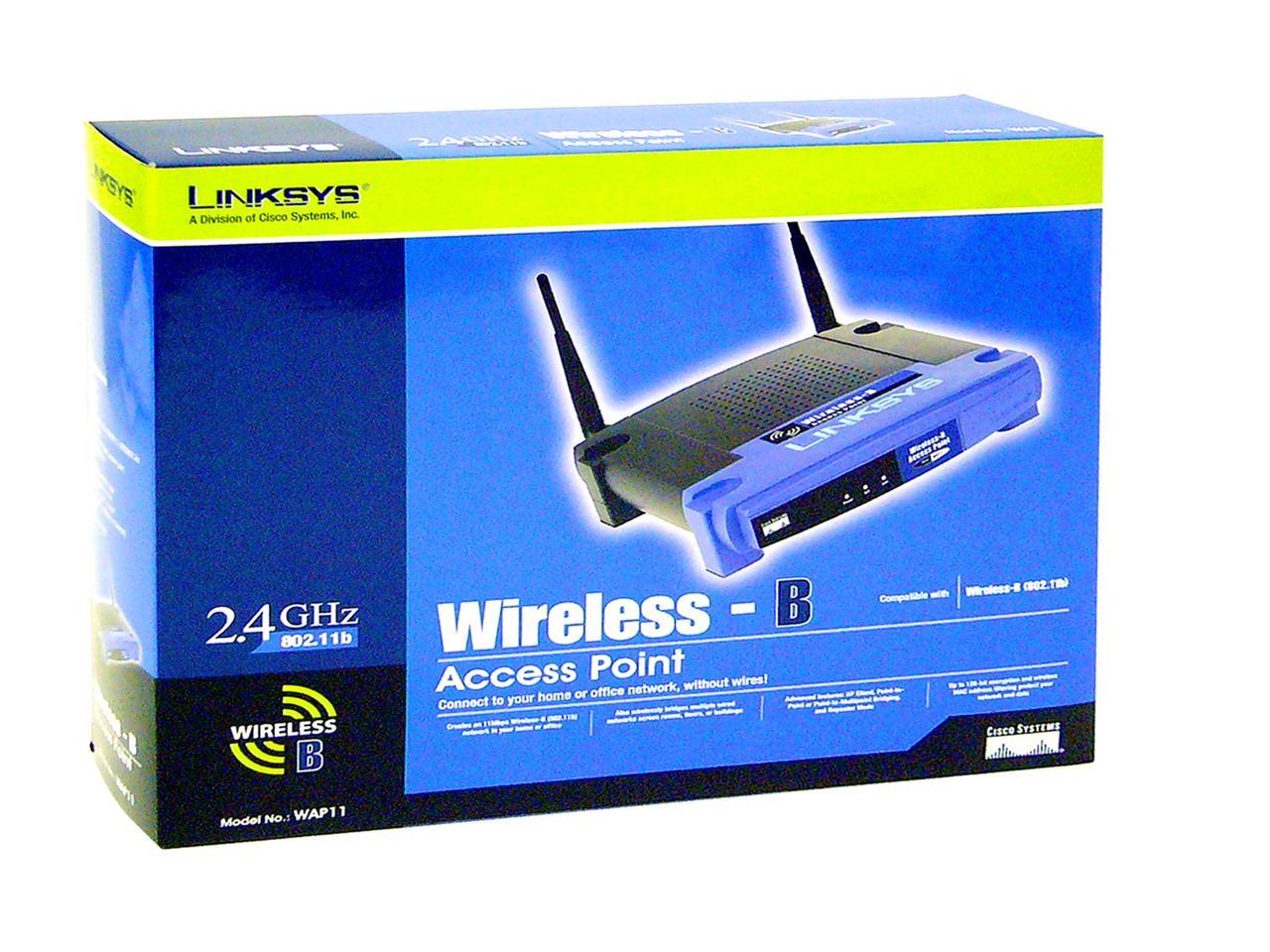 LINKSYS WAP11 11Mbps Wireless-B Access Point - Newegg.com