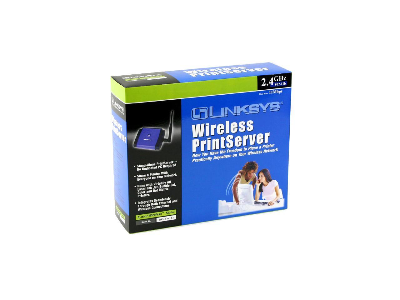 LINKSYS WPS11 Wireless Print Server