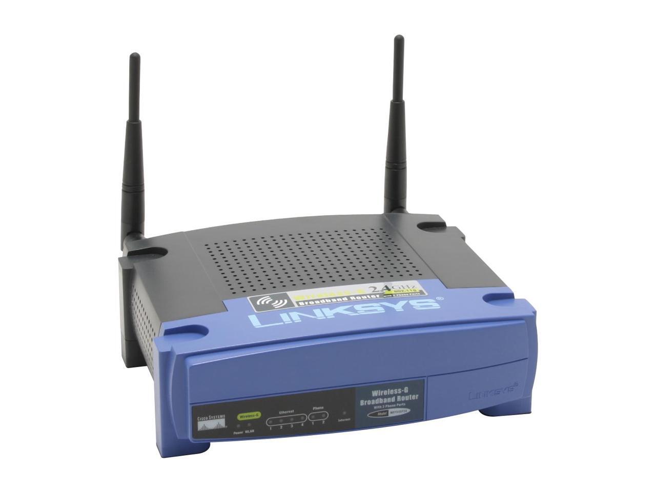 LINKSYS WRT54GP2AAT WirelessG Broadband Router with 2 Phone Ports
