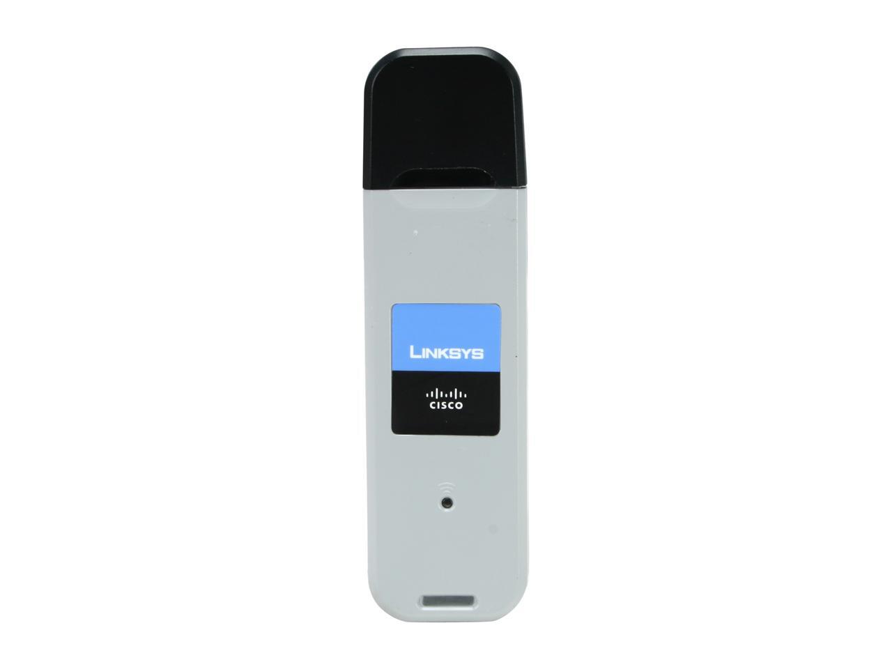 Open Box Linksys WUSB100RM USB RangePlus Wireless Network Adapter