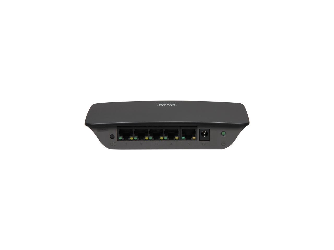 LINKSYS SE2500 10/100/1000Mbps 5-Port Gigabit Ethernet Switch - Newegg.ca