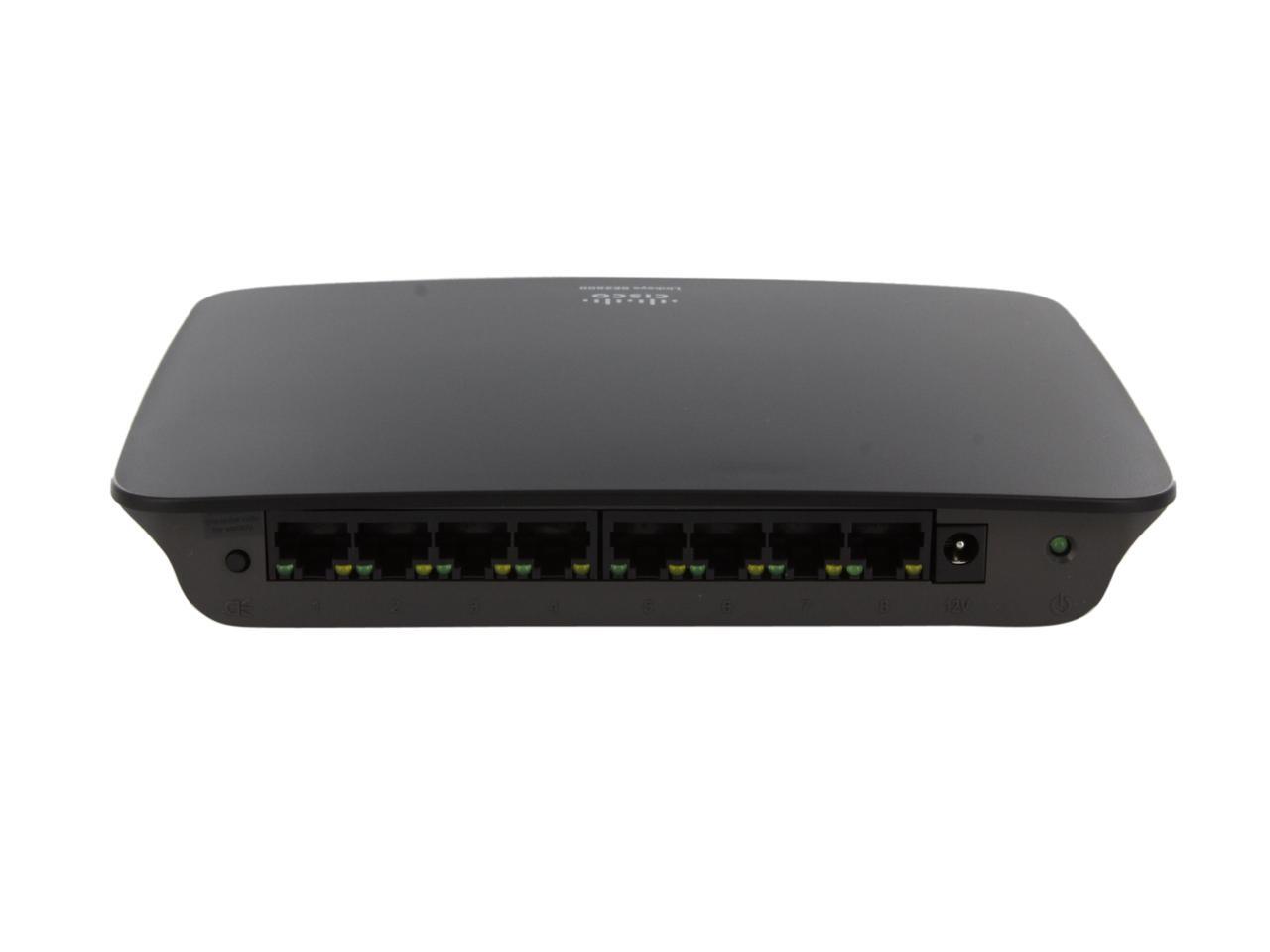 LINKSYS SE2800-NP 8-Port Gigabit Ethernet Switch - Newegg.com