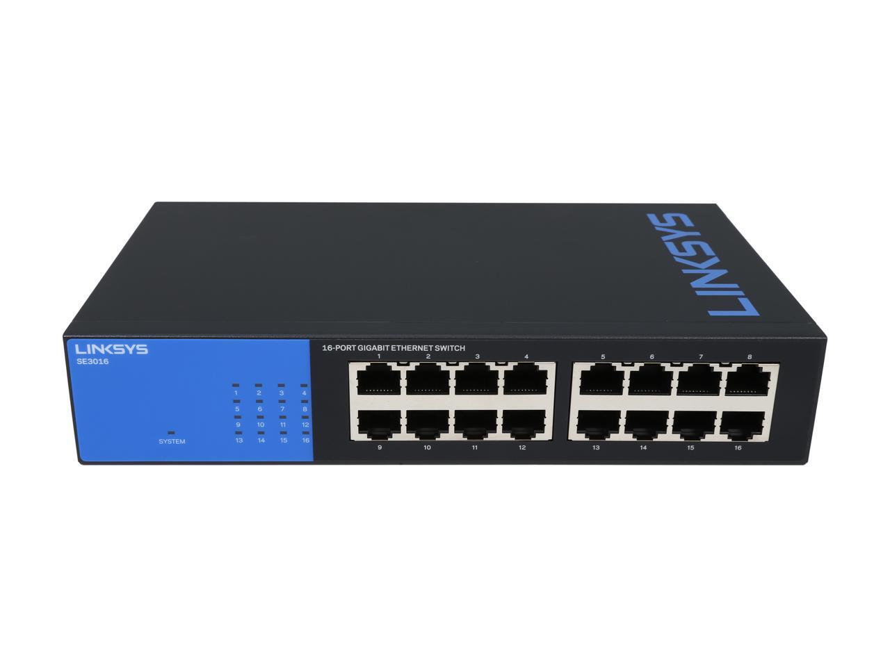 Linksys 16Port Gigabit Switch (SE3016)
