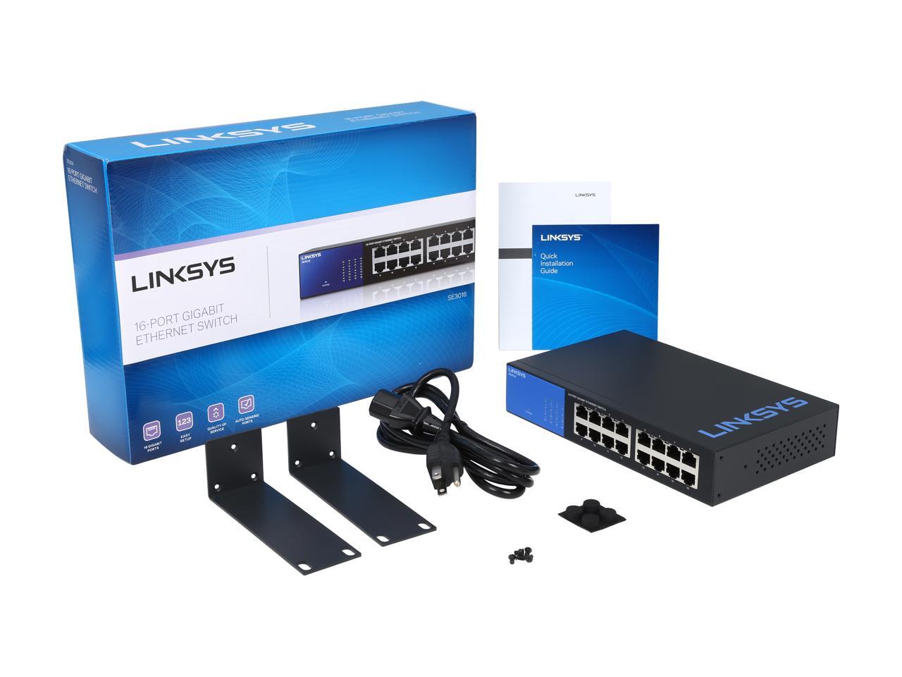 Linksys 16Port Gigabit Switch (SE3016)