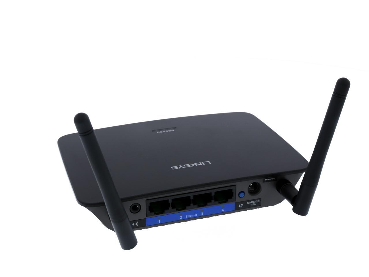 Linksys RE6500 AC1200 MAX WiFi Gigabit Range Extender / Repeater