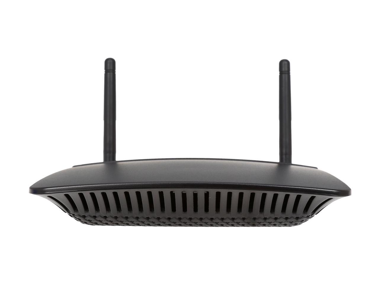 Linksys N300+ Wireless Router with Gigabit Ports and Flexible Antennas