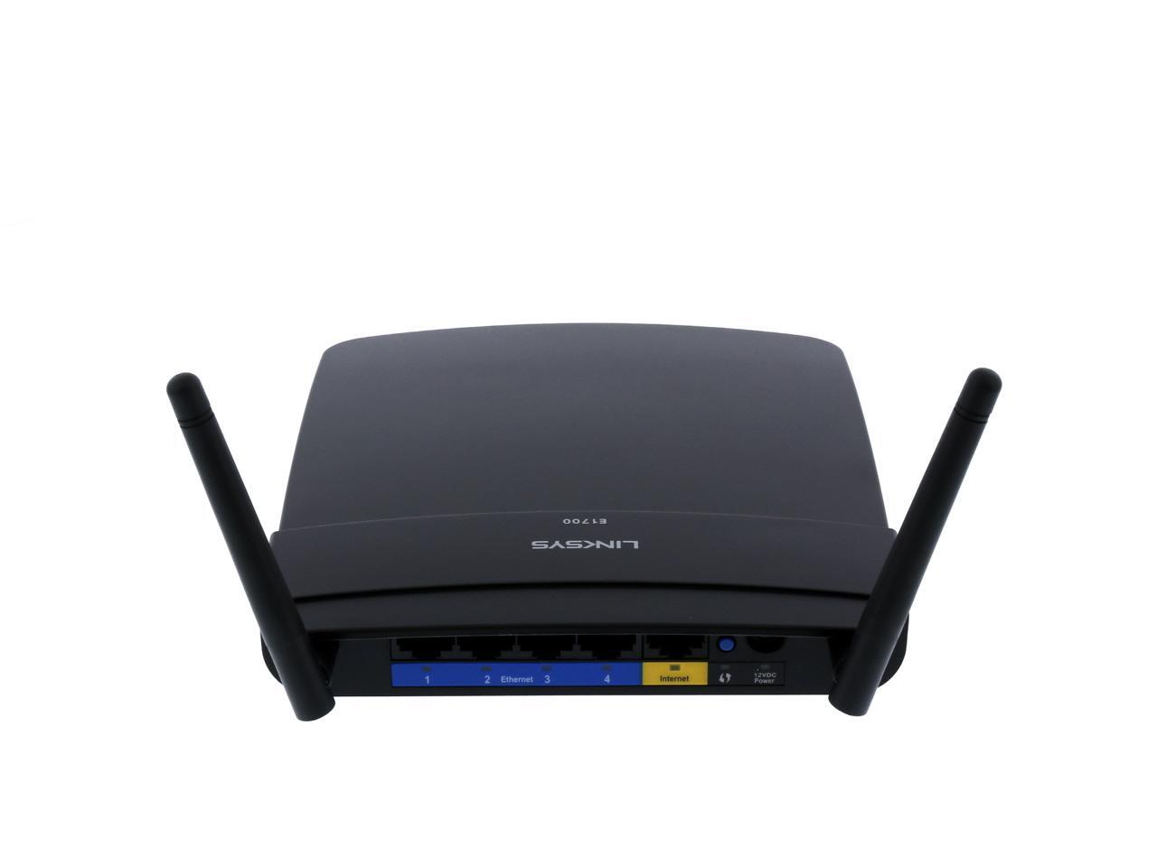 Linksys N300+ Wireless Router with Gigabit Ports and Flexible Antennas