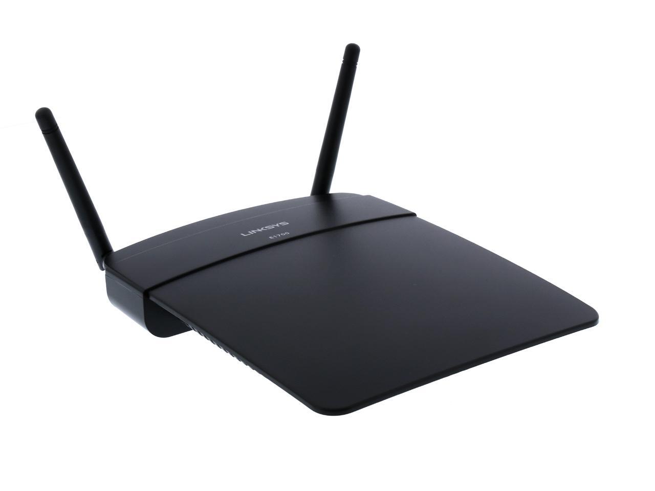 Linksys N300+ Wireless Router with Gigabit Ports and Flexible Antennas