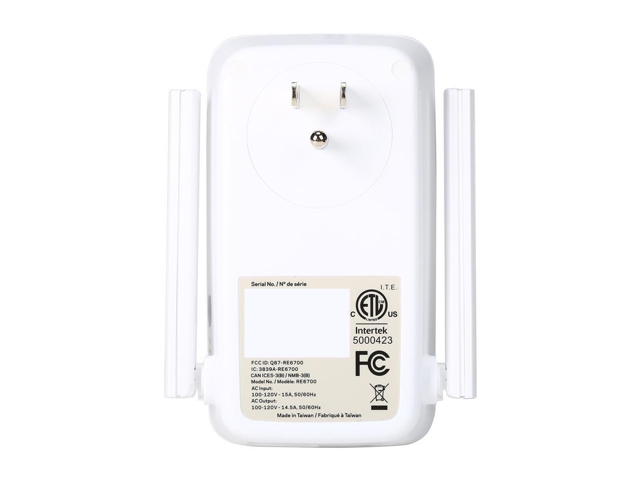 Linksys RE6700 AC1200 AMPLIFY DualBand WiFi Range Extender