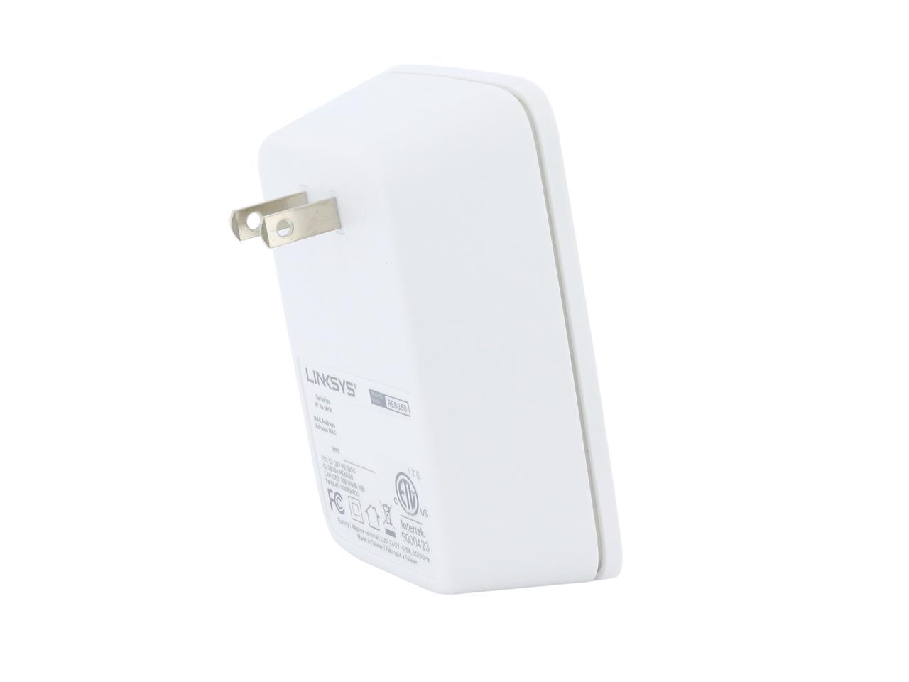 Linksys RE6350 AC1200 Dual-Band Wi-Fi Range Extender - Newegg.com