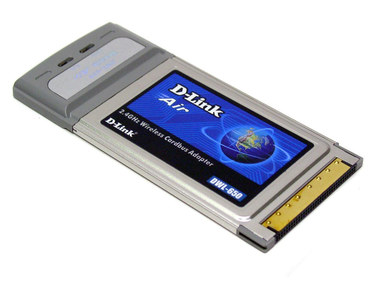 open-box-d-link-airplus-dwl-650-wireless-cardbus-adapter-newegg