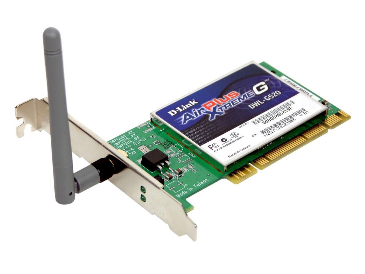 D-Link DWL-G520 32bit PCI2.2 High Speed Wireless Adapter - Newegg.ca