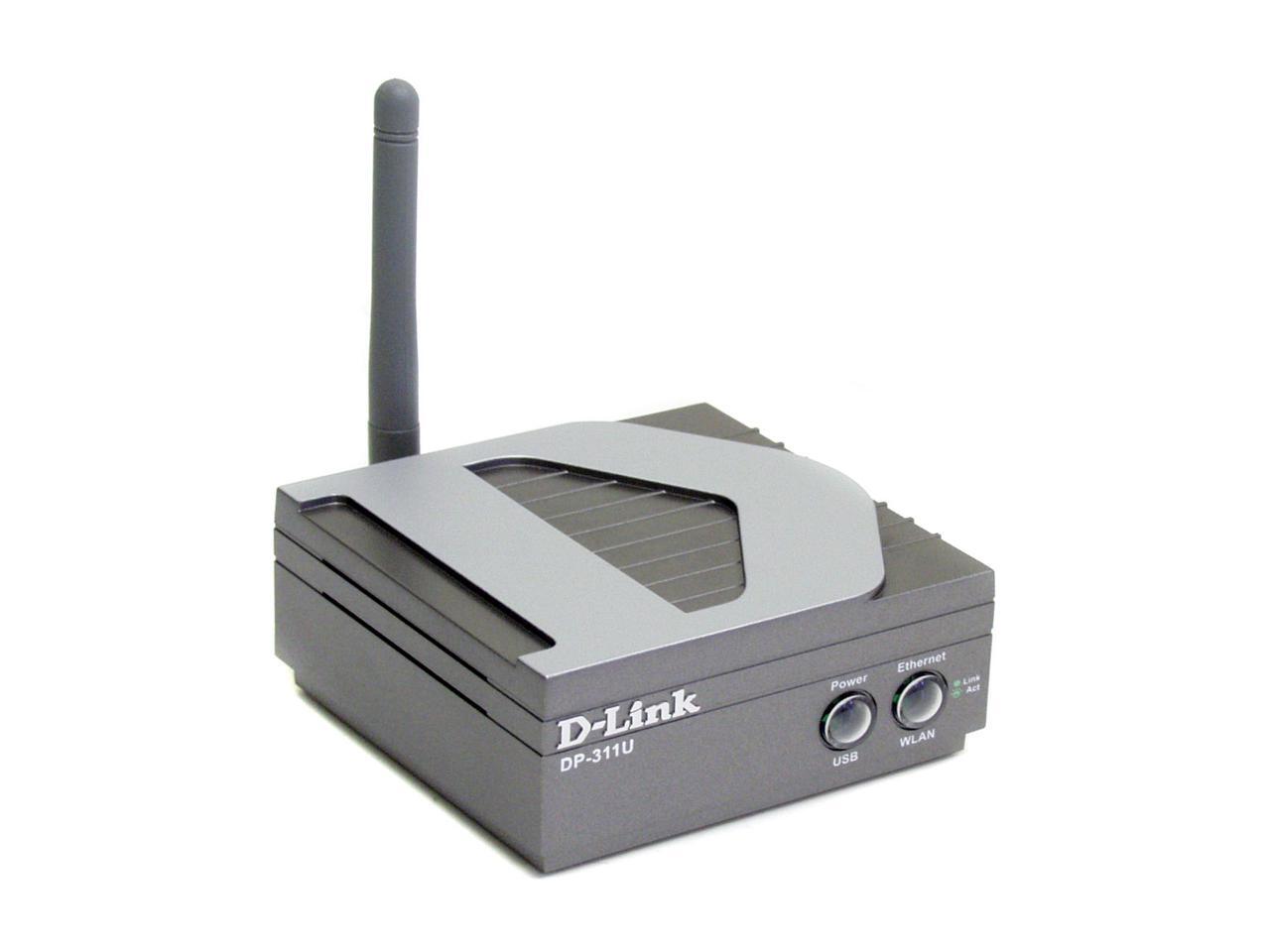 DLink DP311U Wireless Print Server