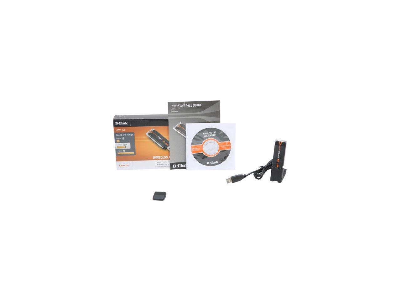 D-Link DWA-125 USB 2.0 Wireless Adapter - Newegg.ca
