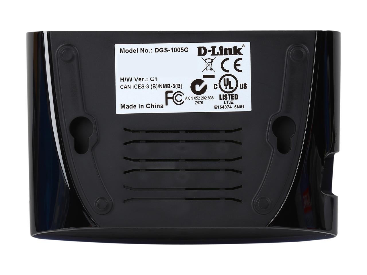 DLink DGS1005G Gigabit Desktop Switch Retail Newegg.ca