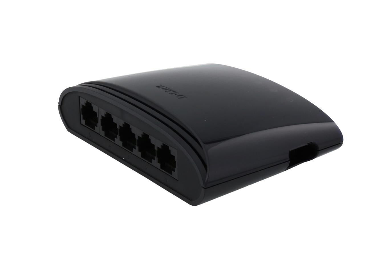 D-Link DGS-1005G Gigabit Desktop Switch - Retail - Newegg.ca