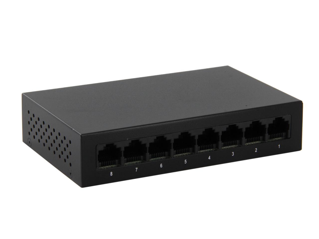 D Link Go Sw 8ge 8 Port Gigabit Unmanaged Metal Desktop Switch