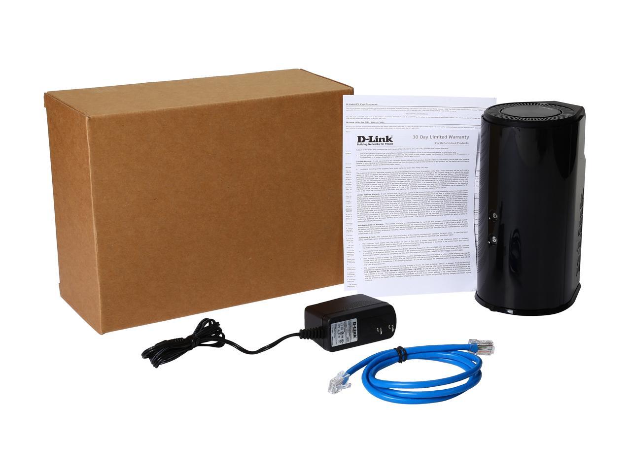 Refurbished DLink DIR860L Wireless AC1200 Dual Band Gigabit Cloud