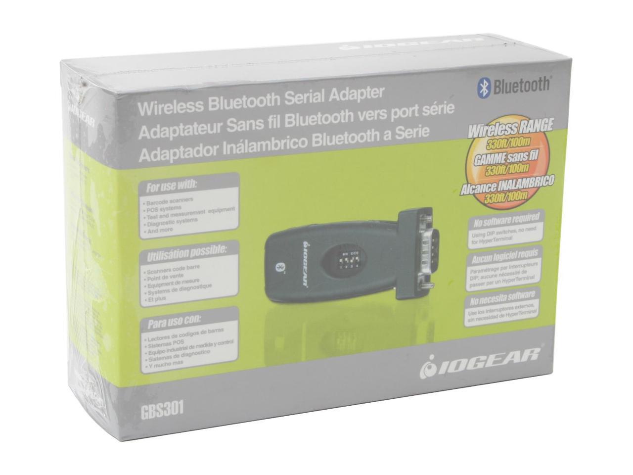 IOGEAR GBS301 RS232 / UART Serial Adapter with Bluetooth wireless