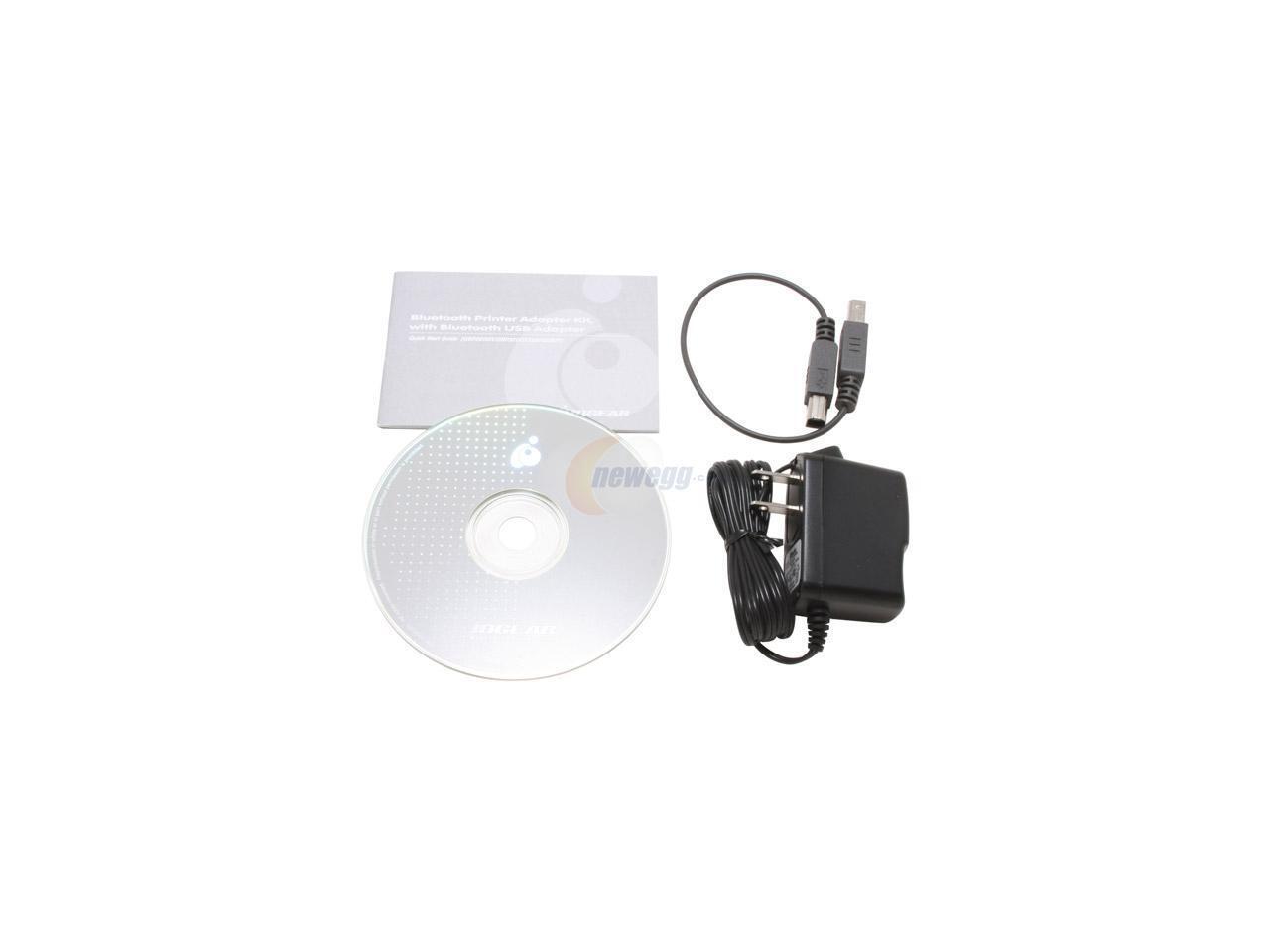 IOGEAR GBP201KIT USB 1.1 Bluetooth Print Adapter Kit for USB Printers
