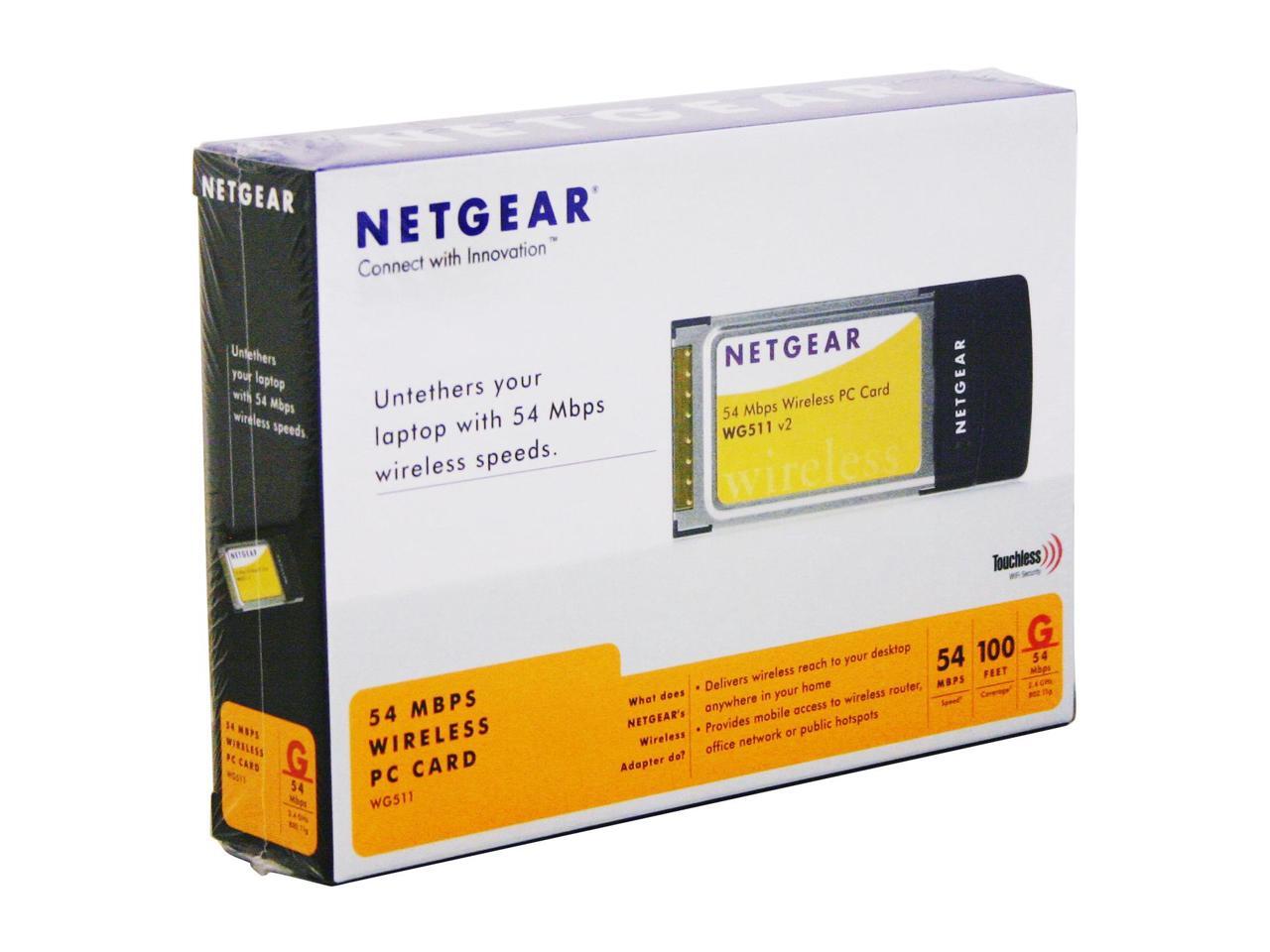NETGEAR WG511 Wireless PC Card