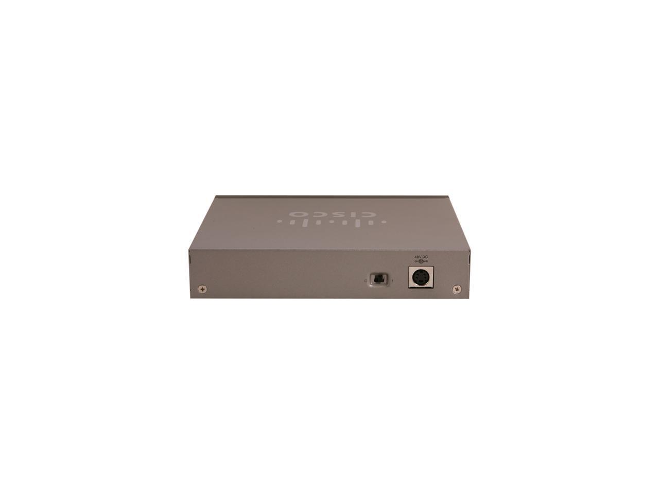 Switch Cisco Small Business SG 100D-08 de 8 Puertos, 10/100/1000 Mbps
