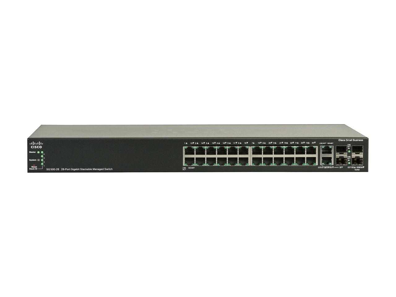 Cisco Small Business 500 Series SG50028K9NA Stackable Gigabit
