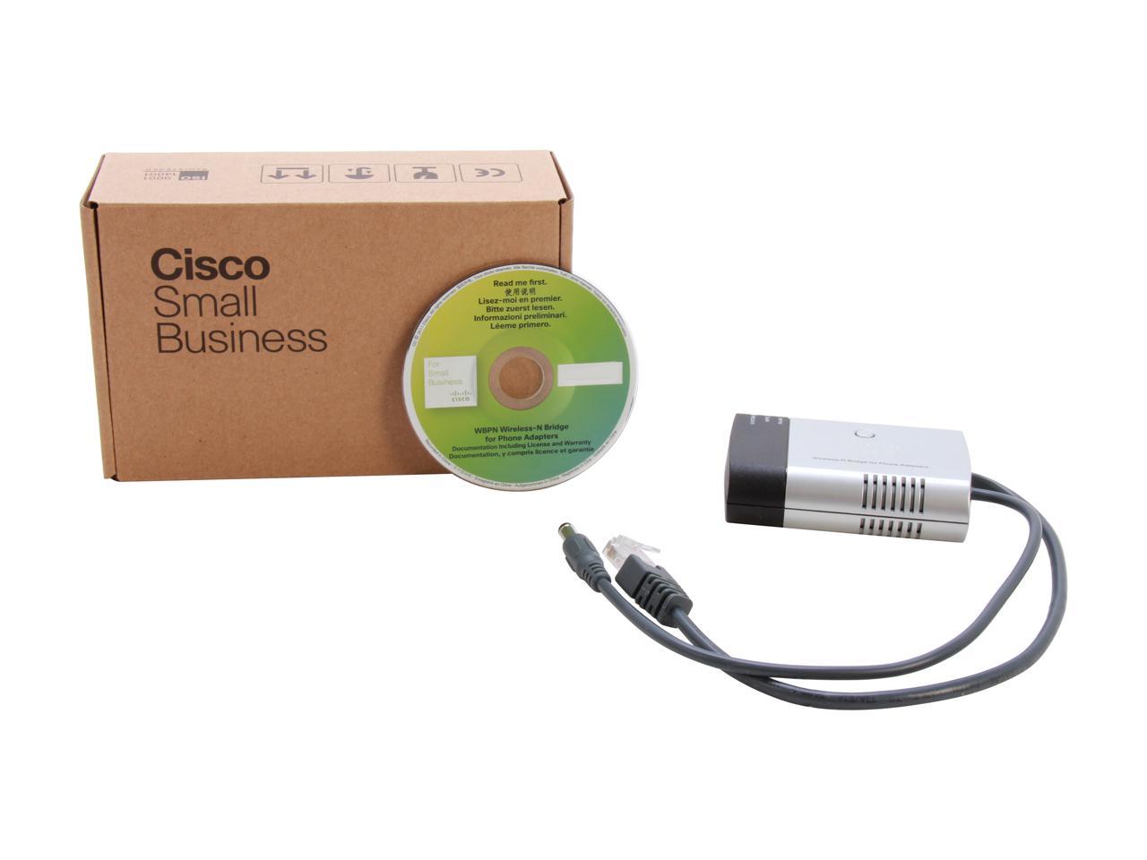 Cisco WBPN Wireless-N Bridge For Phone Adapter Brand NEW 
