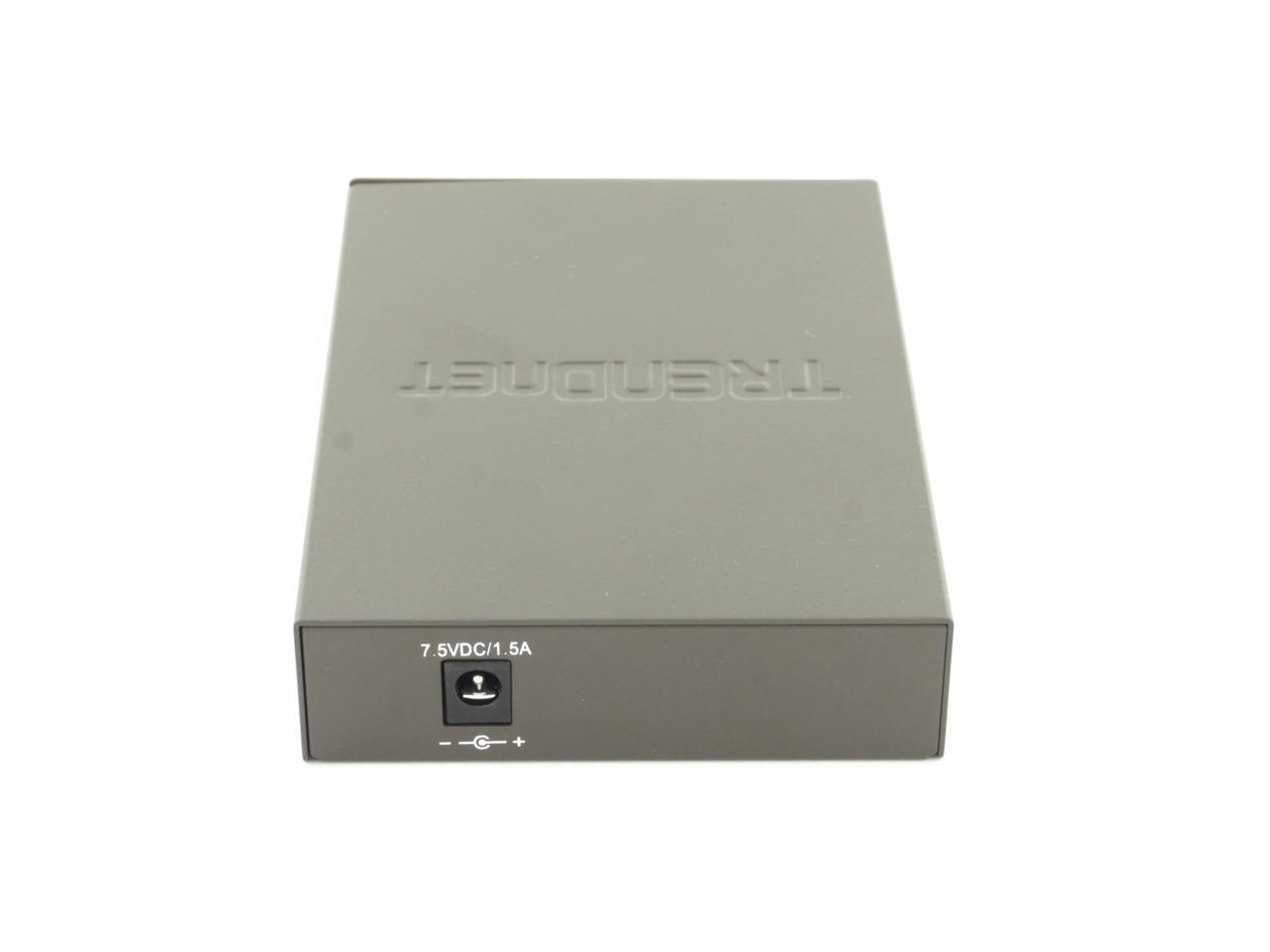 TRENDnet 100Base-TX to 100Base-FX Multi Mode SC Fiber Media Converter ...