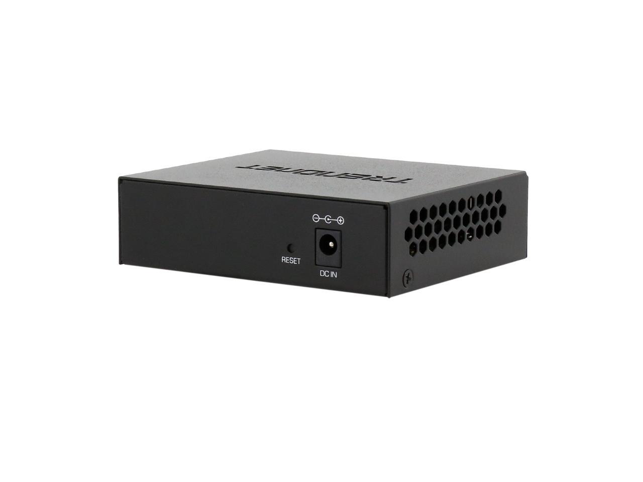 TRENDnet TEG-S50ES (V1.0R) 5-Port Gigabit EdgeSmart Switch - Newegg.com