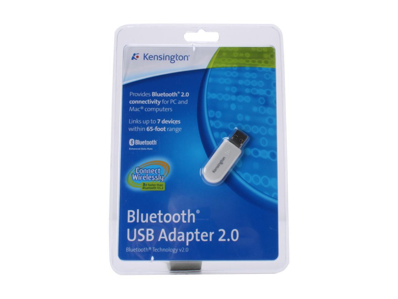 Open Box Kensington 33348 USB 2.0 Bluetooth USB Adapter 2.0