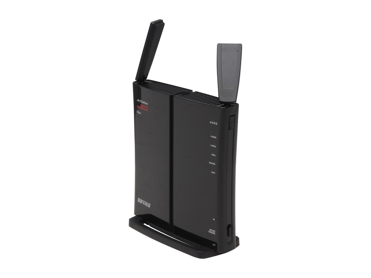 BUFFALO WZR600DHP AirStation HighPower N600 Gigabit Dual Band Wireless