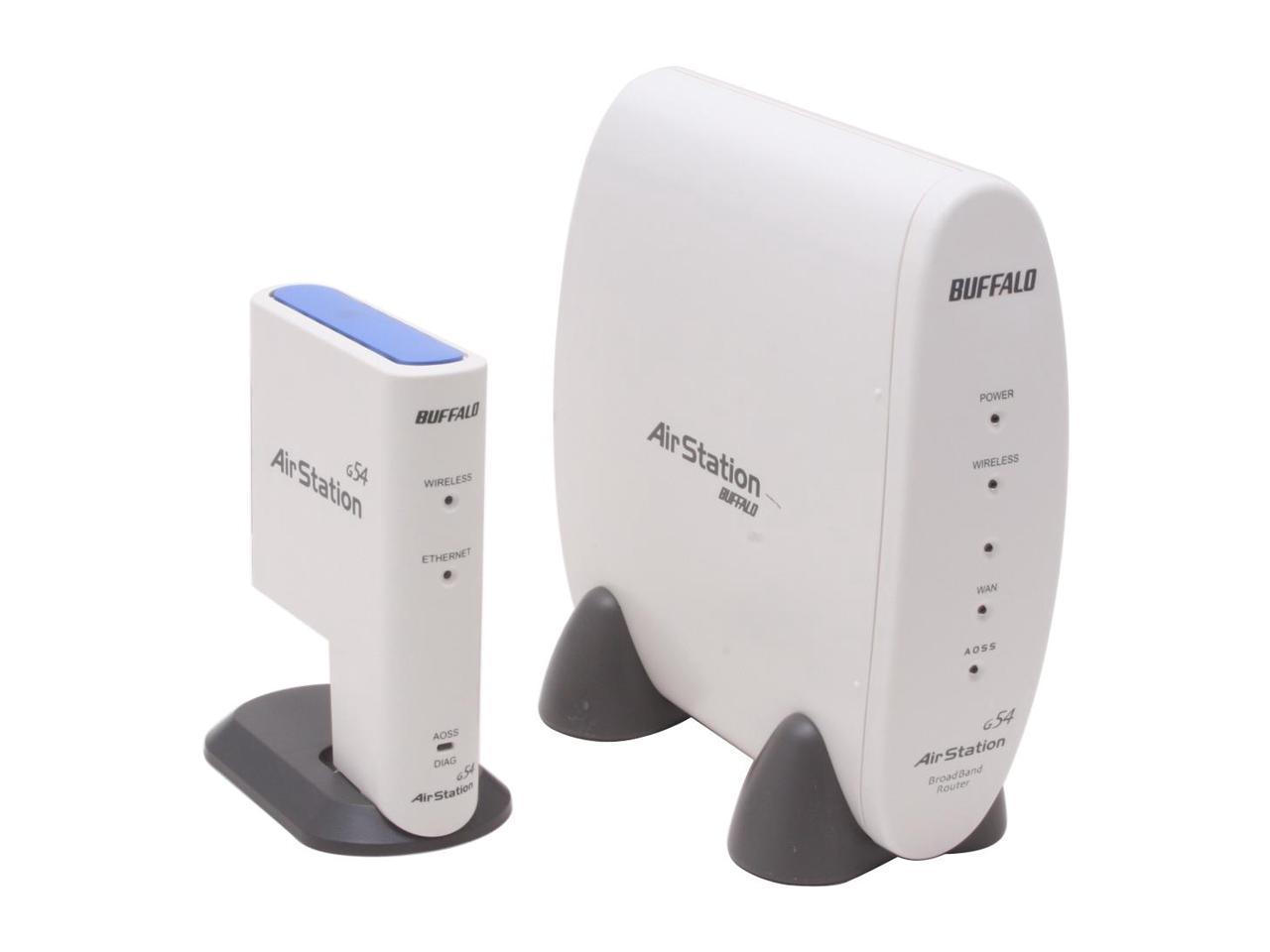 Buffalo Wrb2 G54k Wireless Router And Repeater Kit Newegg Com