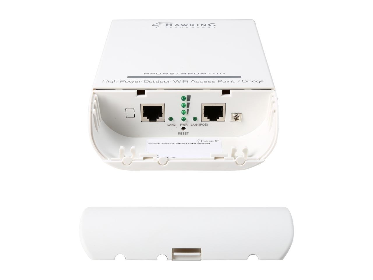 HAWKING HPOW10D High Power Outdoor WiFi Directional Access Point ...