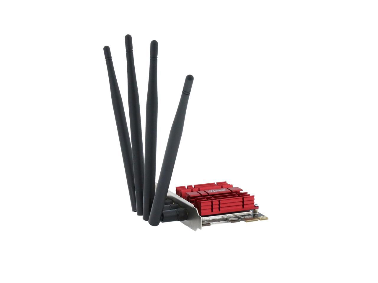 Rosewill RNX-AC1900PCEv2, Dual Band Wireless AC1900 Wi-Fi Adapter for