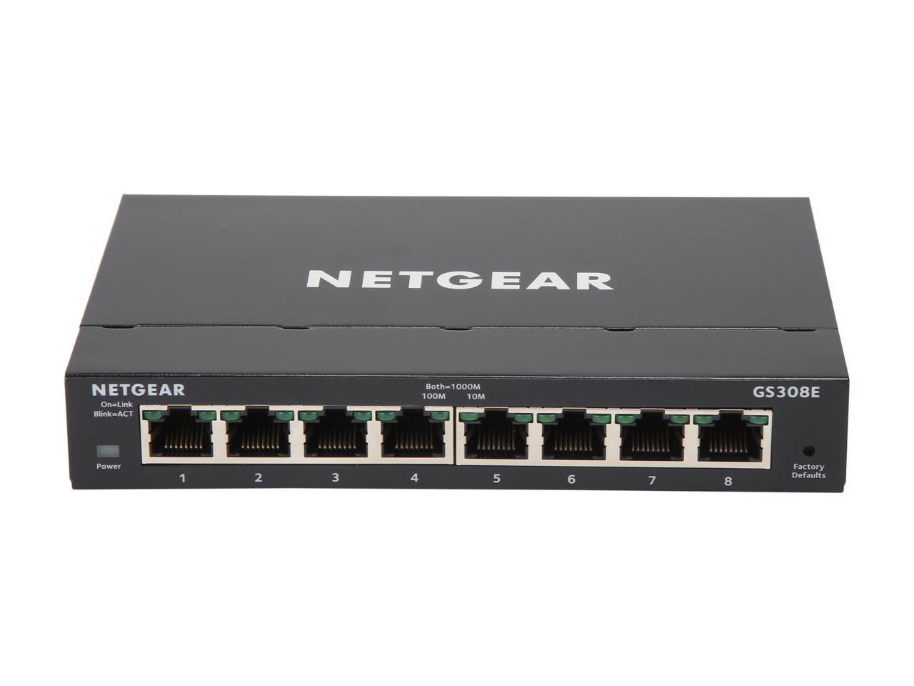 NETGEAR 8Port Gigabit Plus Switch (GS308E) Newegg.ca