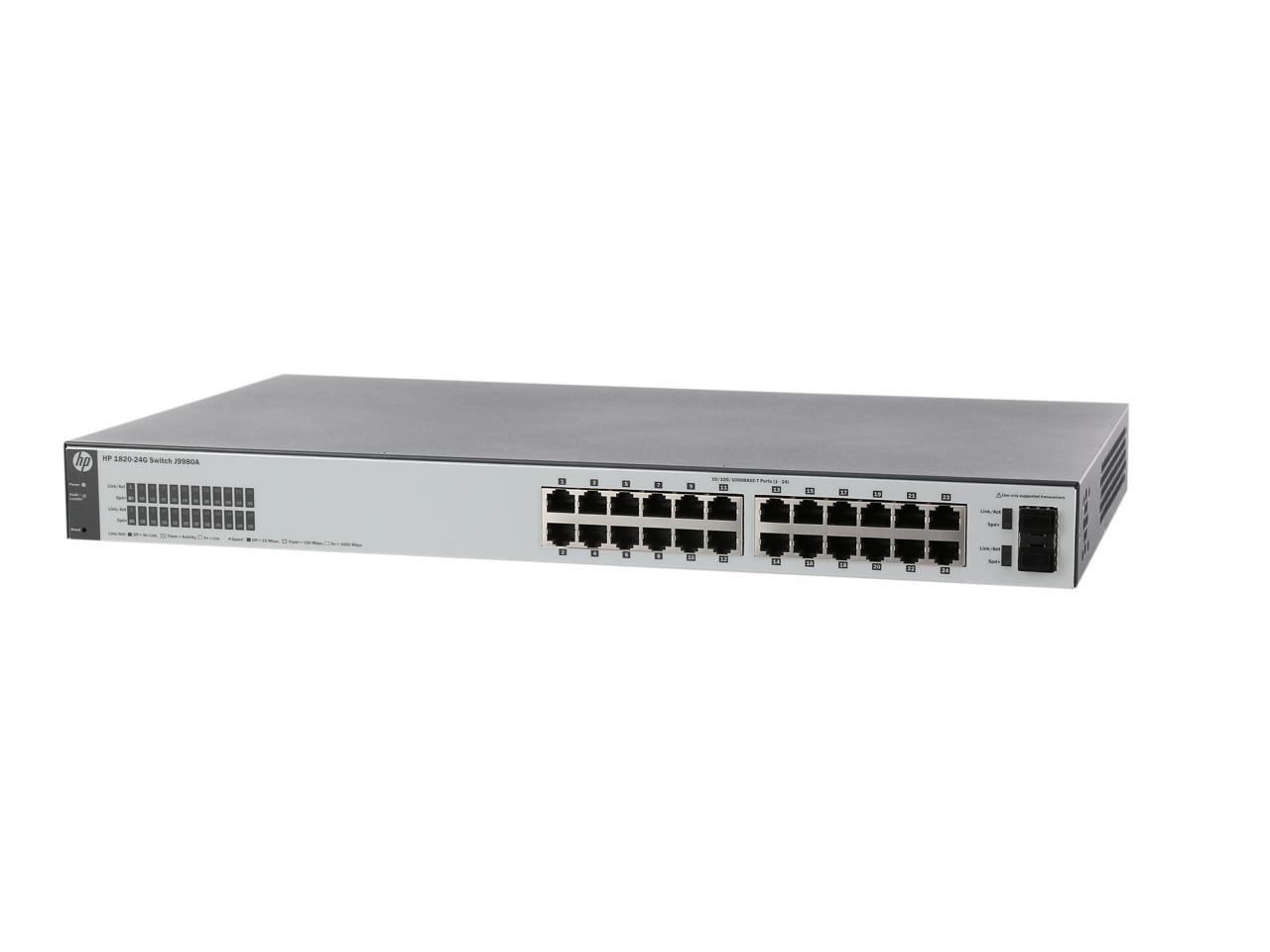 HPE OfficeConnect 1820 24G Switch (J9980A) - Newegg.com