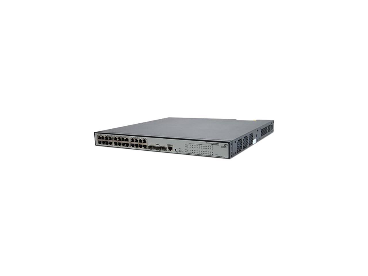 Refurbished: HP V1910 V1910-24G-PoE (JE007A) Managed Fixed Port Web ...
