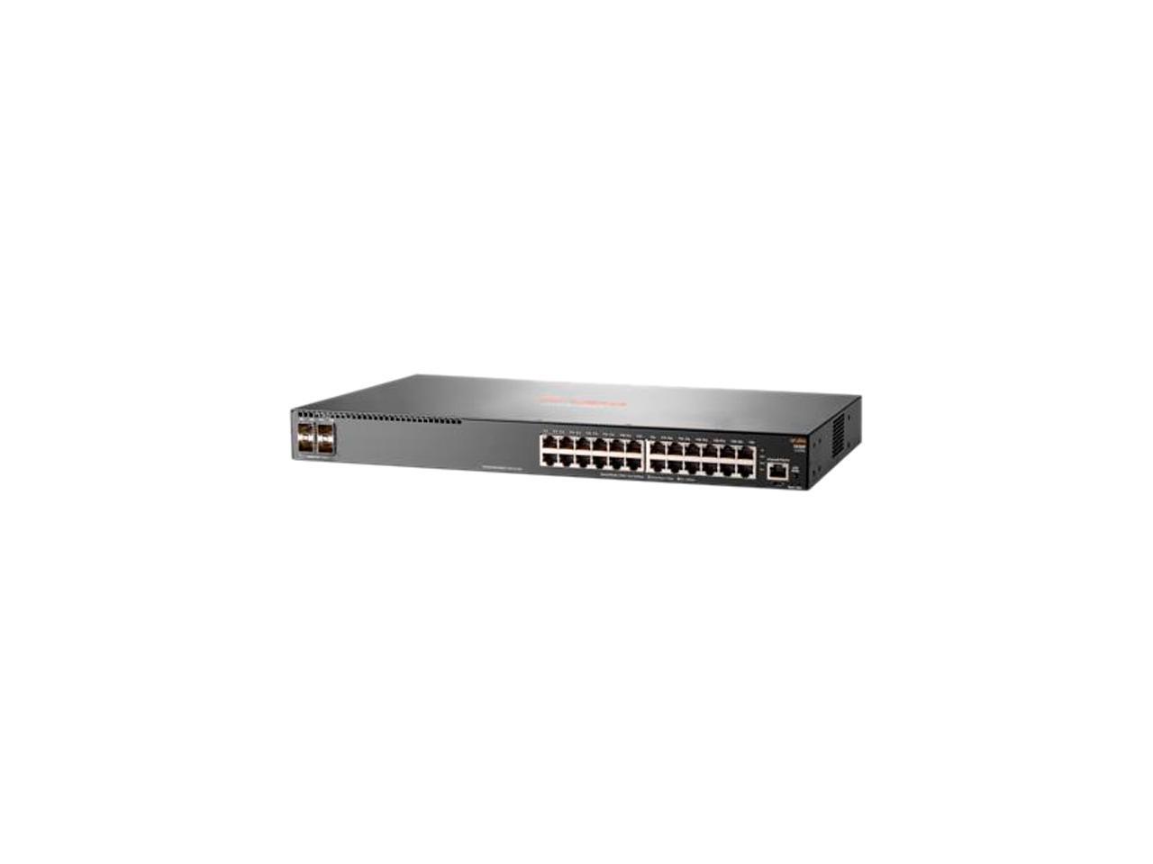 HPE Aruba 2930F 24G 4SFP+ Switch - 24 Ports - Manageable - 10 Gigabit ...