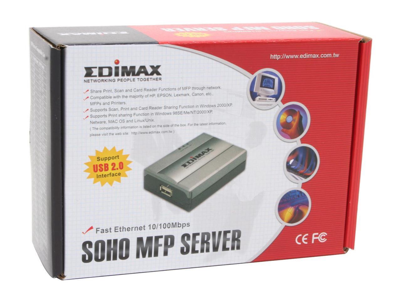 EDIMAX PS1206MF Wired Printer Server